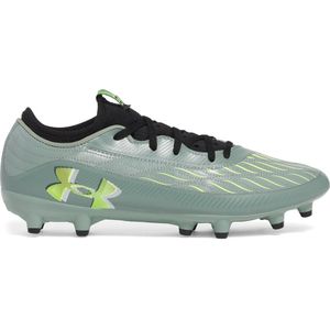 Under Armour - Magnetico Select 4.0 - Voetbalschoenen - Lichtgroen Neongeel Zwart - FG