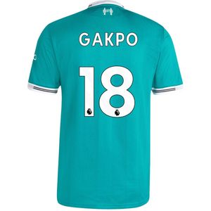 adidas Liverpool Gakpo 18 Derde Shirt Authentic 2025-2026