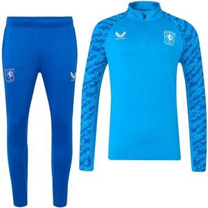 Castore FC Twente Trainingspak 1/4-Zip 2025-2026 Blauw
