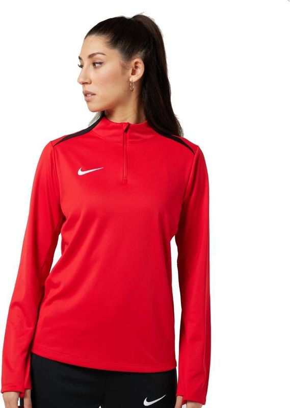 Nike - Dri-FIT Academy Pro 24 - Trainingstrui - Rood Wit - 1/4-Zip