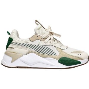 PUMA RS-X Sneakers Suede Beige Lichtbruin Groen