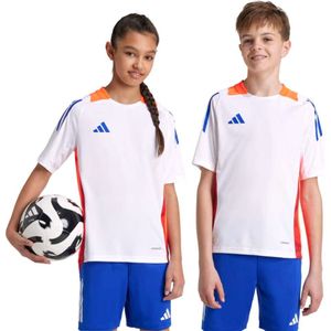 adidas Tiro 24 Voetbalshirt Kids Wit Blauw Rood Oranje