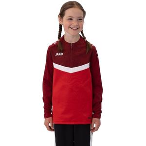 JAKO Iconic Trainingstrui 1/4-Zip Kids Rood