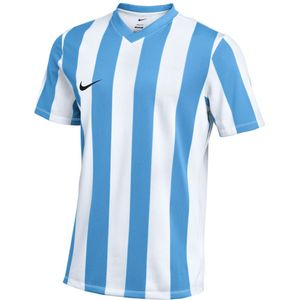 Nike - Striped Division V - Voetbalshirt - Wit Lichtblauw