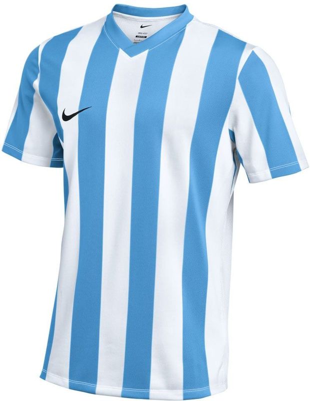 Nike - Striped Division V - Voetbalshirt - Wit Lichtblauw