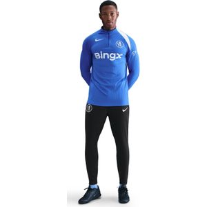 Nike Chelsea Strike Trainingspak 1/4-Zip 2025-2026 Blauw Zwart