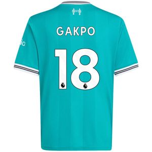 adidas Liverpool Gakpo 18 Derde Shirt 2025-2026 Kids