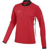 Nike - Academy 25 - Trainingstrui - Rood Zwart Wit - 100% Polyester, Dri-FIT