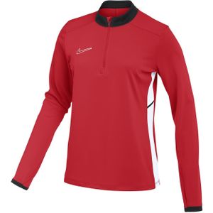 Nike - Academy 25 - Trainingstrui - Rood Zwart Wit - 100% Polyester, Dri-FIT
