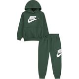 Nike - Club Fleece - Trainingspak - Donkergroen Wit - Peuters