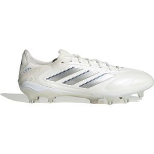 adidas Copa Pure III Elite Gras Voetbalschoenen (FG) Wit Zilver Blauw