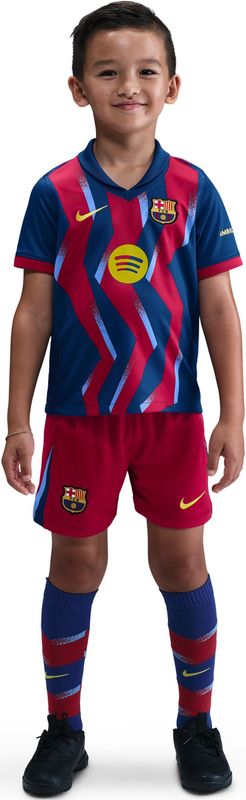 Nike FC Barcelona 4e Minikit 2025-2026 Kleuters