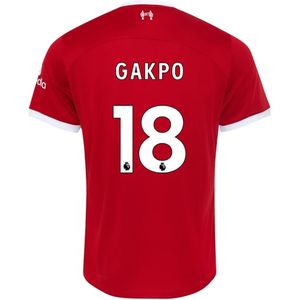 Nike Liverpool Gakpo 18 Thuisshirt 2023-2024 Kids