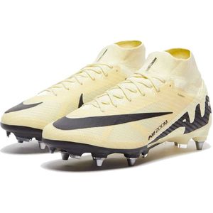 Nike Mercurial Superfly 9 Elite IJzeren-Nop Voetbalschoenen (SG) Pro Player Geel Zwart