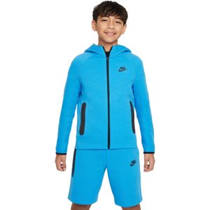 Nike Tech Fleece Sportswear Vest Kids Blauw Zwart