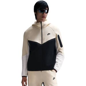 Nike Tech Fleece Sportswear Vest Beige Zwart Gebroken Wit