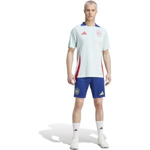 adidas Spanje Trainingsset 2024-2026 Lichtblauw Donkerblauw Rood