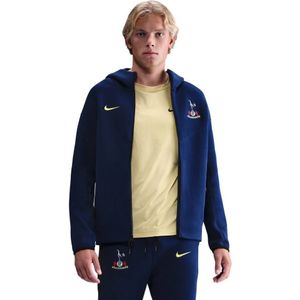 Nike Tottenham Hotspur Tech Fleece Vest 2025-2026 Donkerblauw Geel