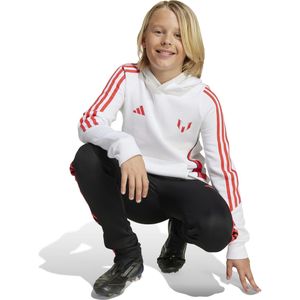 adidas Messi Trainingspak Hooded Kids Wit Zwart Rood