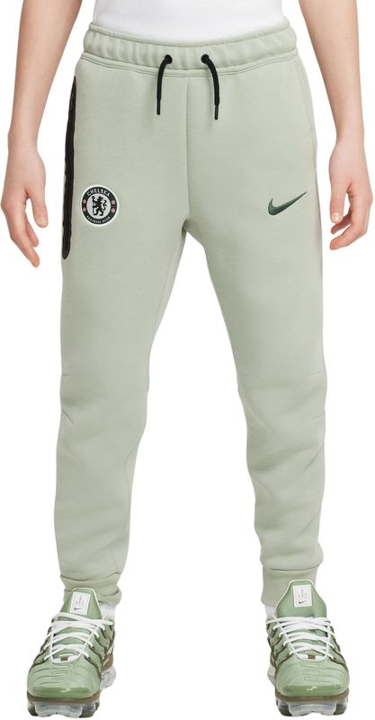 Nike - Chelsea Tech Fleece - Joggingbroek - Lichtgroen - 2025-2026 Kids