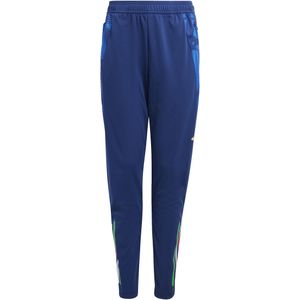 adidas Italië Trainingsbroek 2024-2026 Kids Donkerblauw Blauw Goud