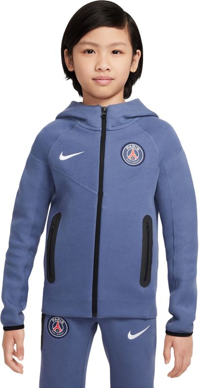 Nike - PSG Tech Fleece - Trainingsjack - Kinder - Volledige Rits 2025/26
