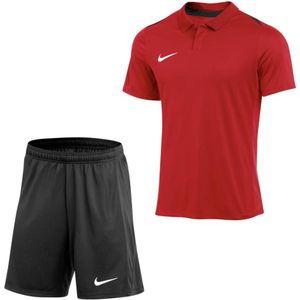 Nike Academy Pro 24 Polo Trainingsset Rood Zwart Wit