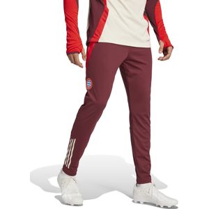 adidas Bayern München Trainingsbroek Europees 2024-2025 Bordeauxrood Rood Wit