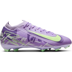 Nike Zoom Mercurial Vapor 16 Pro Gras Voetbalschoenen (FG) Kids Lichtpaars Lichtgeel