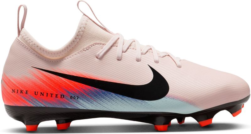 Nike Zoom Mercurial Vapor 16 Academy Gras / Kunstgras Voetbalschoenen (MG) Kids Roze Blauw Turquoise