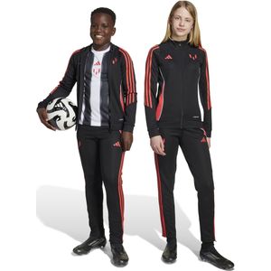 adidas Messi Trainingspak Full-Zip Kids Zwart Rood