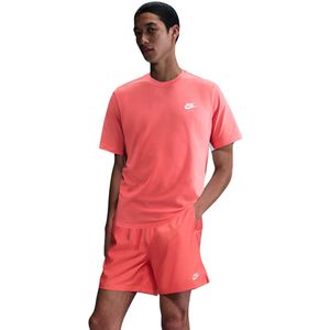 Nike Sportswear Club Zomerset Lichtrood Wit