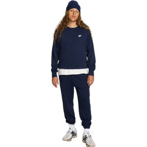 Nike Sportswear Club Fleece Crew Joggingpak Donkerblauw Wit