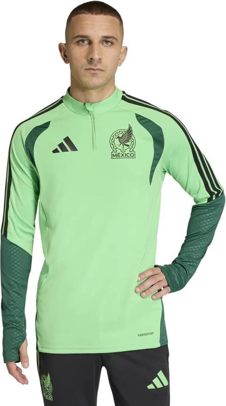 adidas Mexico Trainingstrui 1/4-Zip 2026-2028 Groen