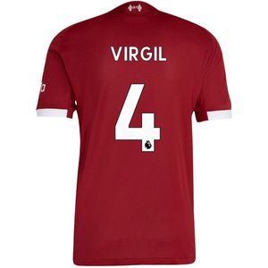adidas Liverpool Virgil 4 Thuisshirt Authentic 2025-2026