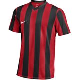 Nike - Striped Division V - Voetbalshirt - Rood Zwart