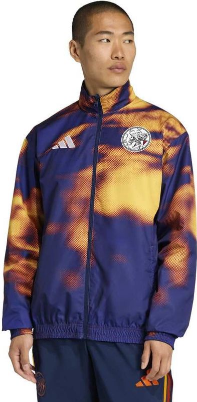 adidas - Ajax x ID&T - Trainingsjack - Blauw - Reversible