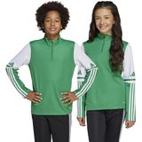 adidas - Squadra 25 - Trainingstrui - Groen Wit - 1/4-Zip Kids