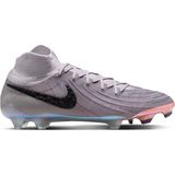 Nike Phantom Luna II Elite Gras Voetbalschoenen (FG) Grijs Zwart Roze