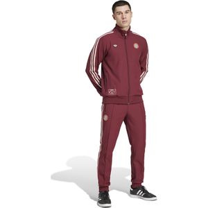 adidas Bayern München Icon Trainingspak Full-Zip Rood Wit