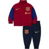 Nike FC Barcelona Strike Trainingspak Full-Zip Hooded 2023-2024 Baby Bordeauxrood Donkerblauw Goud