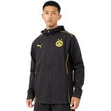 PUMA Borussia Dortmund Casuals Vest 2024-2025 Zwart Geel