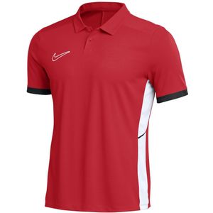 Nike - Academy 25 Polo - Rood - Polyester