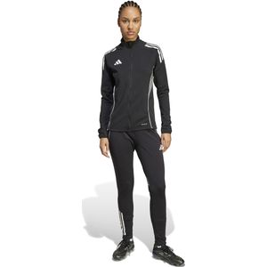adidas Tiro 25 Competition Trainingspak Full-Zip Dames Zwart Wit Grijs