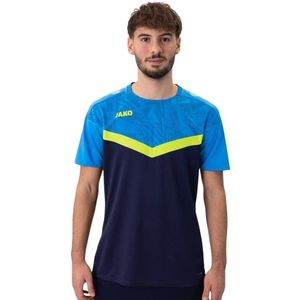 JAKO Iconic Trainingsshirt Donkerblauw Lichtblauw