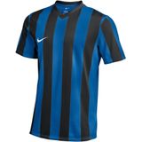 Nike Striped Division V Voetbalshirt Kids Blauw Zwart