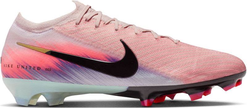 Nike - United Mercurial Vapor 16 Elite - Voetbalschoenen - Roze - Low-top