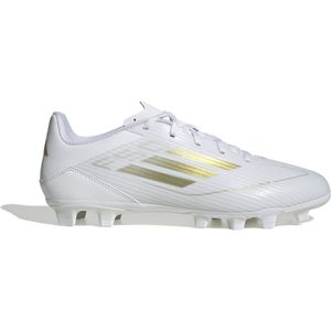 adidas F50 Club Gras / Kunstgras Voetbalschoenen (FxG) Wit Goud