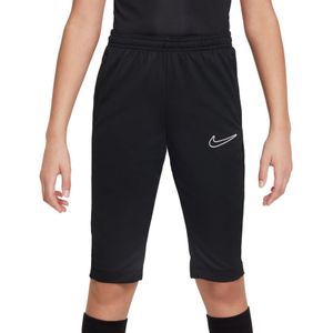 Nike Academy 23 3/4 Trainingsbroek Kids Zwart Wit