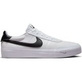 Nike Court Shot Sneakers - Wit Zwart - Synthetisch Leer - Ademend
